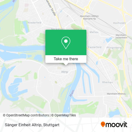 Sänger Einheit Altrip map