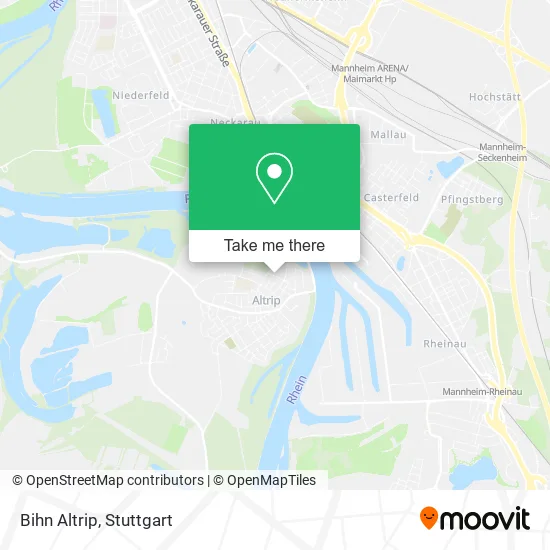 Карта Bihn Altrip