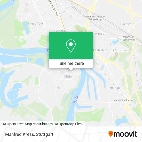 Карта Manfred Kress