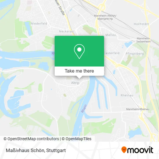 Карта Maßivhaus Schön