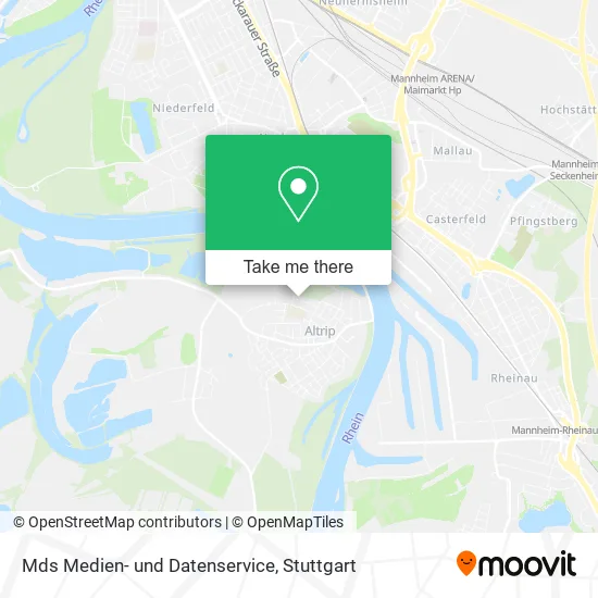 Карта Mds Medien- und Datenservice