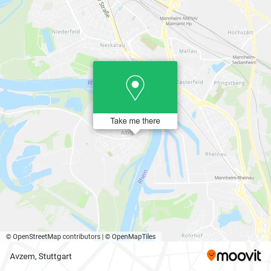 Карта Avzem