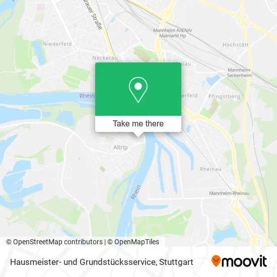 Карта Hausmeister- und Grundstücksservice