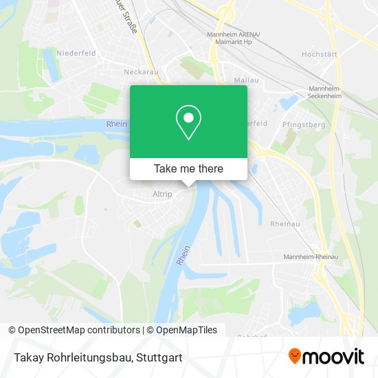 Takay Rohrleitungsbau map