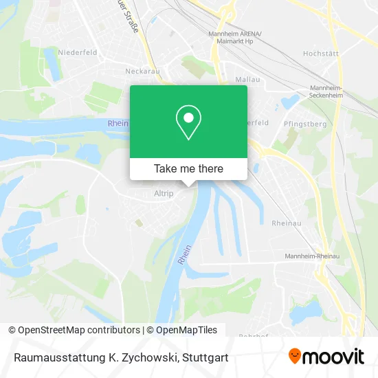 Карта Raumausstattung K. Zychowski