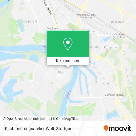 Карта Restaurierungsatelier Wolf