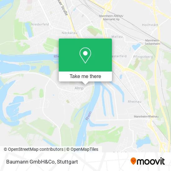 Карта Baumann GmbH&Co