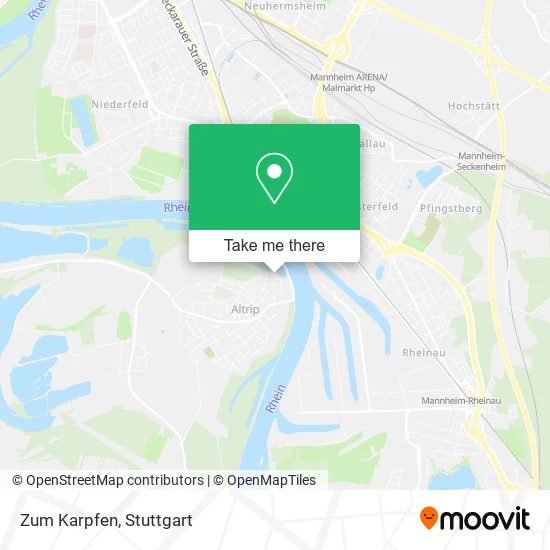 Карта Zum Karpfen