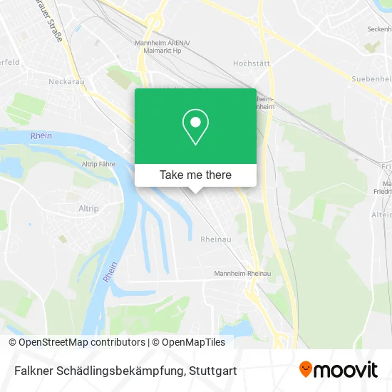 Карта Falkner Schädlingsbekämpfung