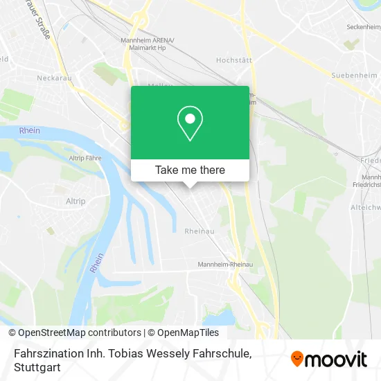 Карта Fahrszination Inh. Tobias Wessely Fahrschule