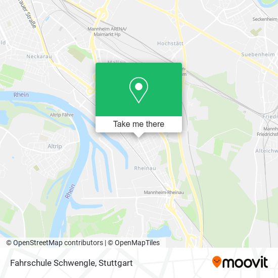 Fahrschule Schwengle map