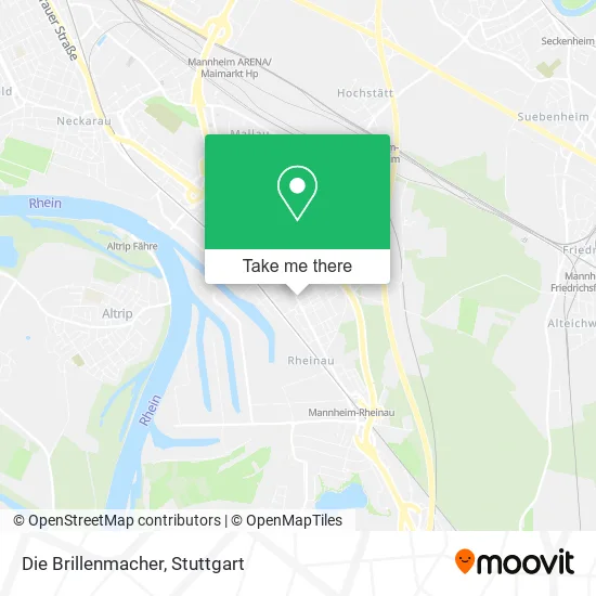 Карта Die Brillenmacher