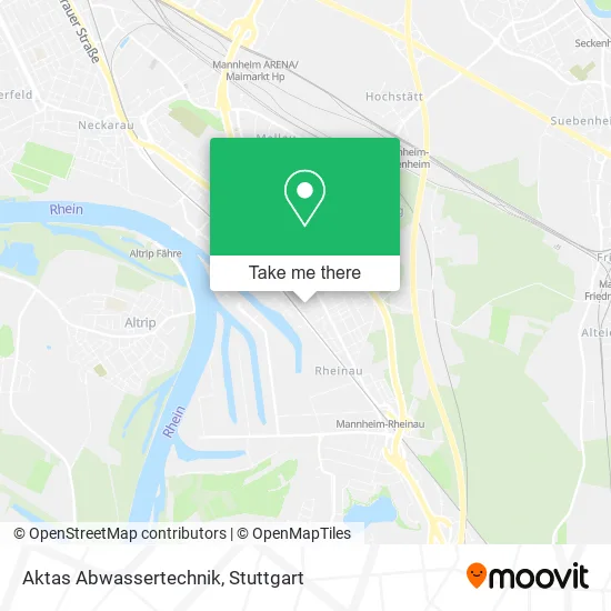 Карта Aktas Abwassertechnik