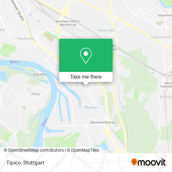 Карта Tipico