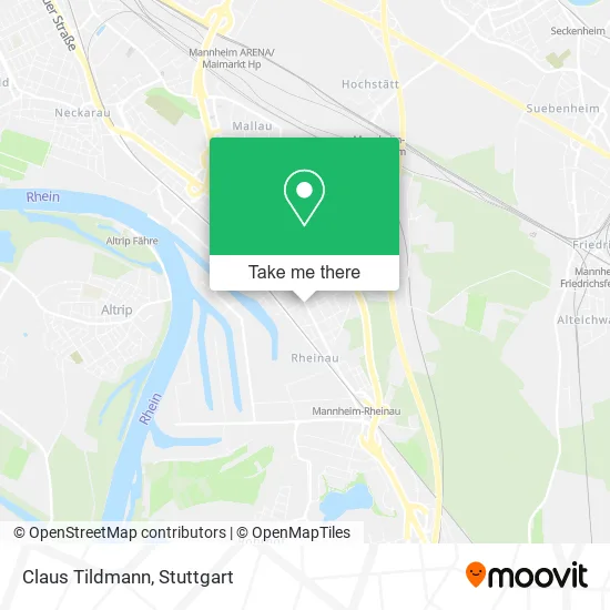 Карта Claus Tildmann