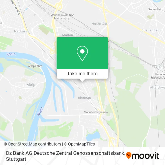 Карта Dz Bank AG Deutsche Zentral Genossenschaftsbank