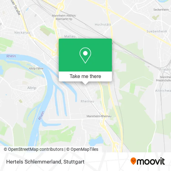 Карта Hertels Schlemmerland