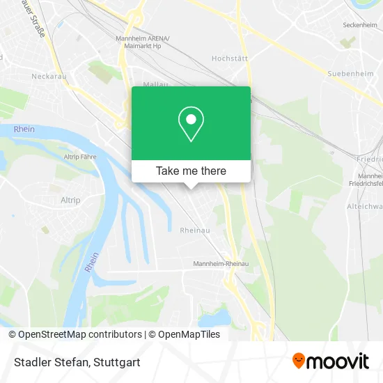 Карта Stadler Stefan