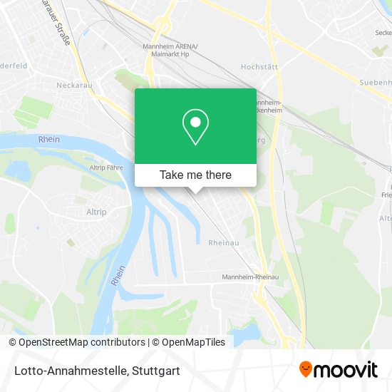 Lotto-Annahmestelle map