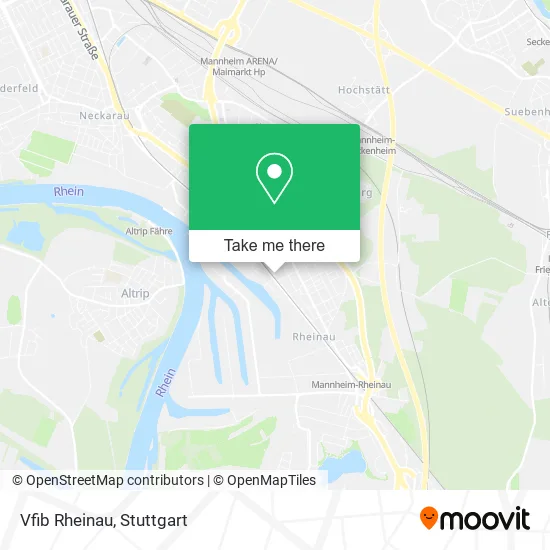 Карта Vfib Rheinau