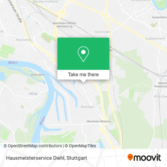Карта Hausmeisterservice Diehl