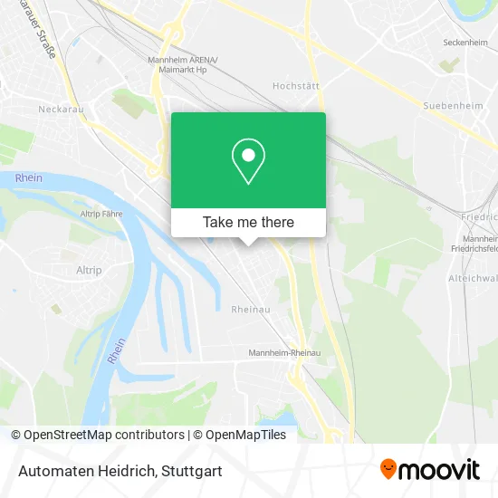 Карта Automaten Heidrich