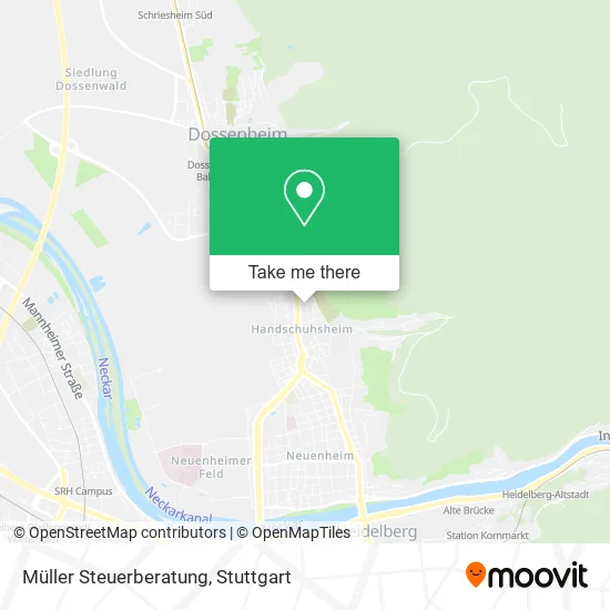 Карта Müller Steuerberatung