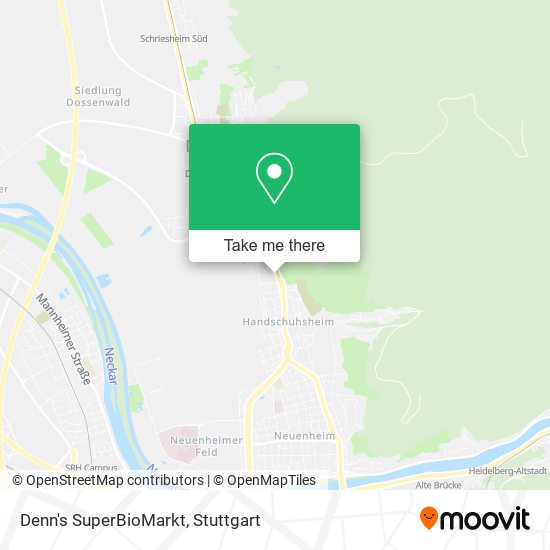 Карта Denn's SuperBioMarkt