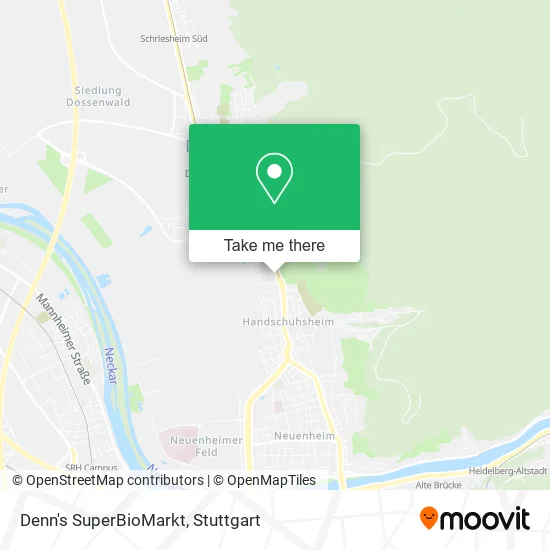 Карта Denn's SuperBioMarkt