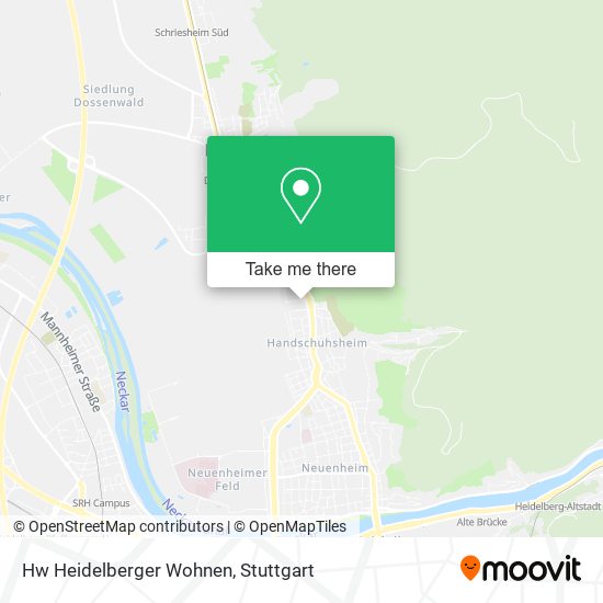 Hw Heidelberger Wohnen map