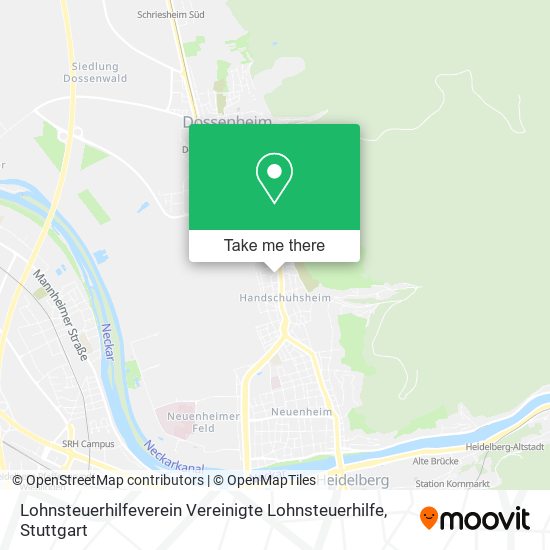 Lohnsteuerhilfeverein Vereinigte Lohnsteuerhilfe map