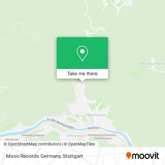 Карта Moon Records Germany