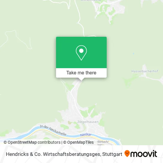 Карта Hendricks & Co. Wirtschaftsberatungsges