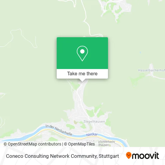 Карта Coneco Consulting Network Community