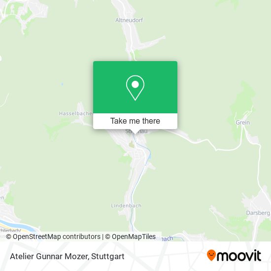 Atelier Gunnar Mozer map