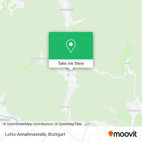 Lotto-Annahmestelle map