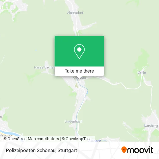 Карта Polizeiposten Schönau