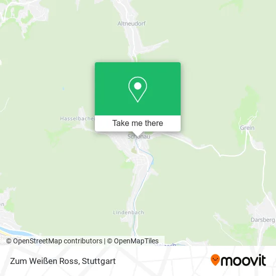 Карта Zum Weißen Ross