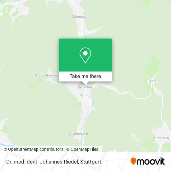 Dr. med. dent. Johannes Riedel map