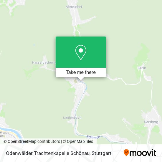 Odenwälder Trachtenkapelle Schönau map