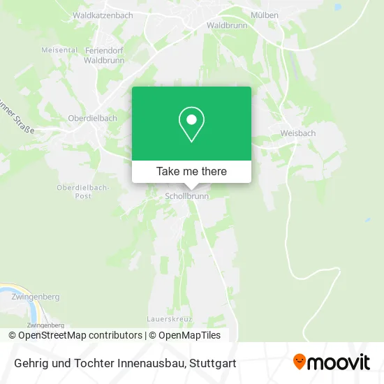 Карта Gehrig und Tochter Innenausbau