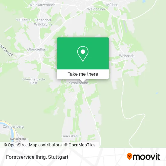 Карта Forstservice Ihrig