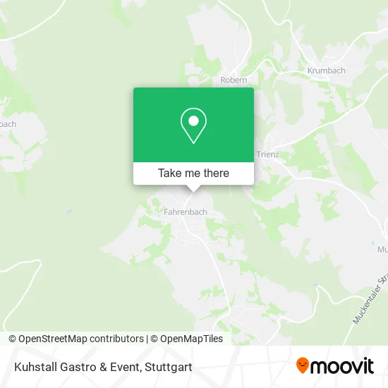 Карта Kuhstall Gastro & Event