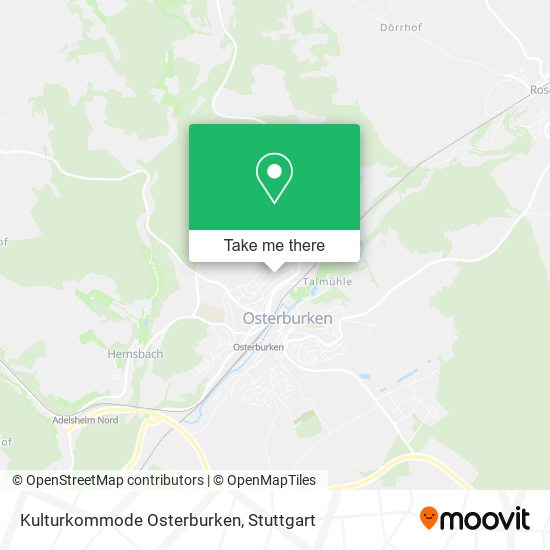 Карта Kulturkommode Osterburken