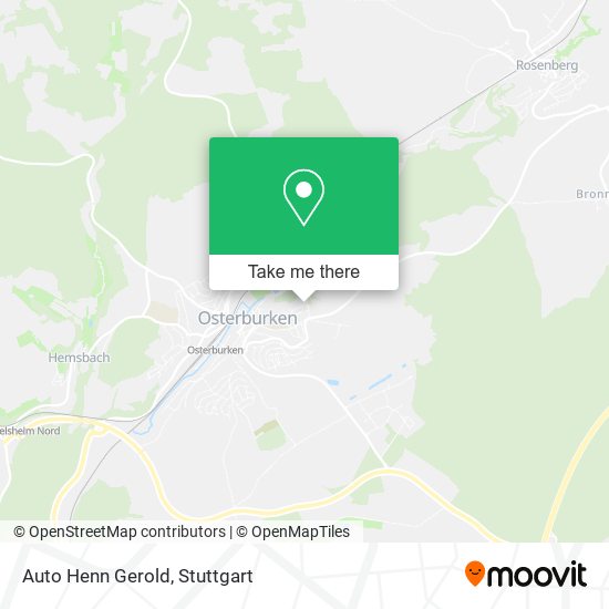 Auto Henn Gerold map