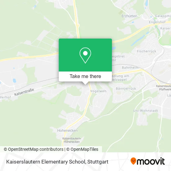 Карта Kaiserslautern Elementary School