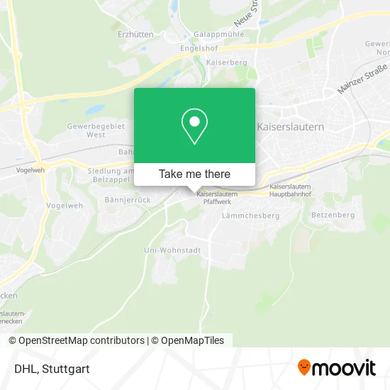 Карта DHL