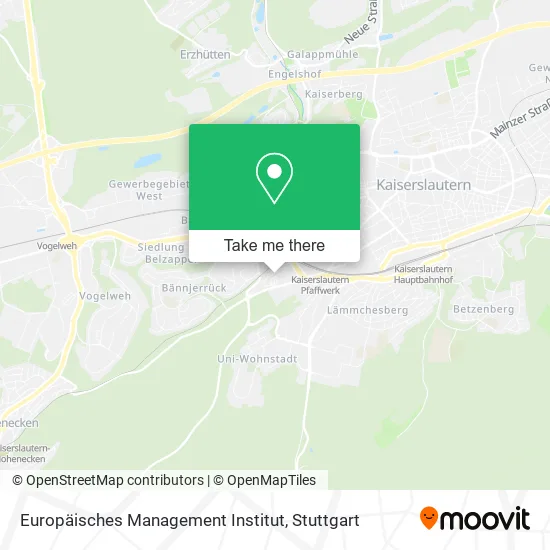Карта Europäisches Management Institut