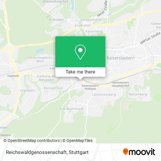 Reichswaldgenossenschaft map