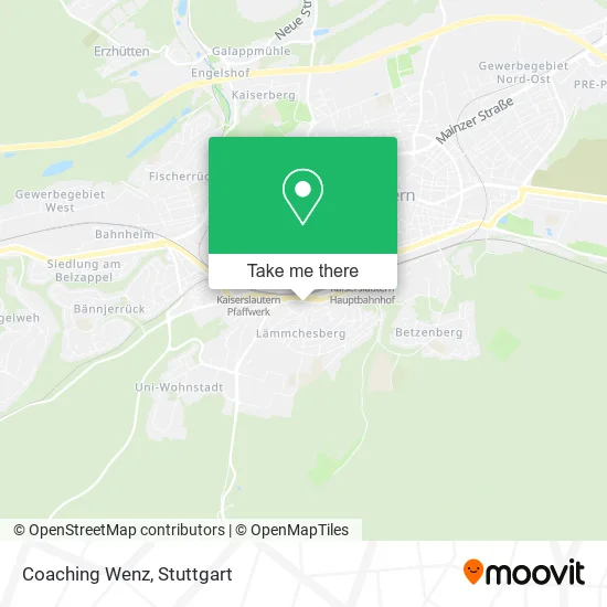 Карта Coaching Wenz